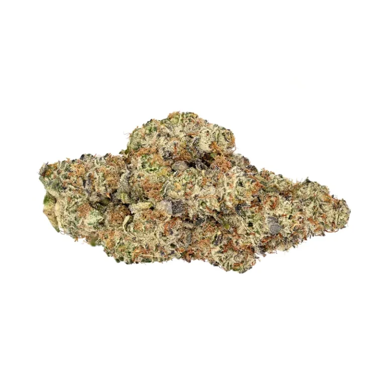 Gelato OG Kush Cannabisblüten mit Trichomen und Limonen-Aroma