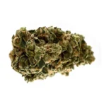Lemon Z Cannabisblüten mit sichtbaren Trichomen und Zitrusaroma